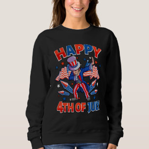 Moletom Dabbing Tio Sam 4 De Julho Boys Men American