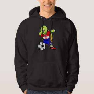 Moletom Dabbing Turtle Croácia Soccer Fans Jersey Croata