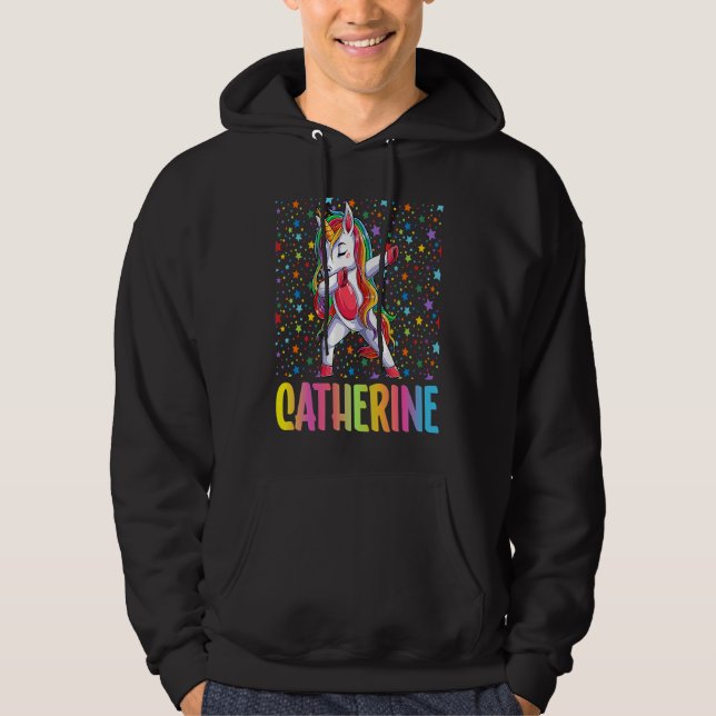 Moletom Dabbing Unicorn Catherine (Frente)