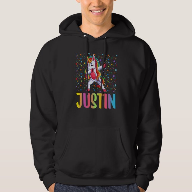 Moletom Dabbing Unicorn Justin (Frente)