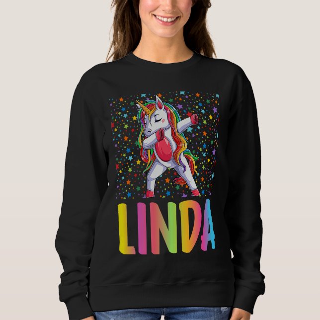 Moletom Dabbing Unicorn Linda (Frente)