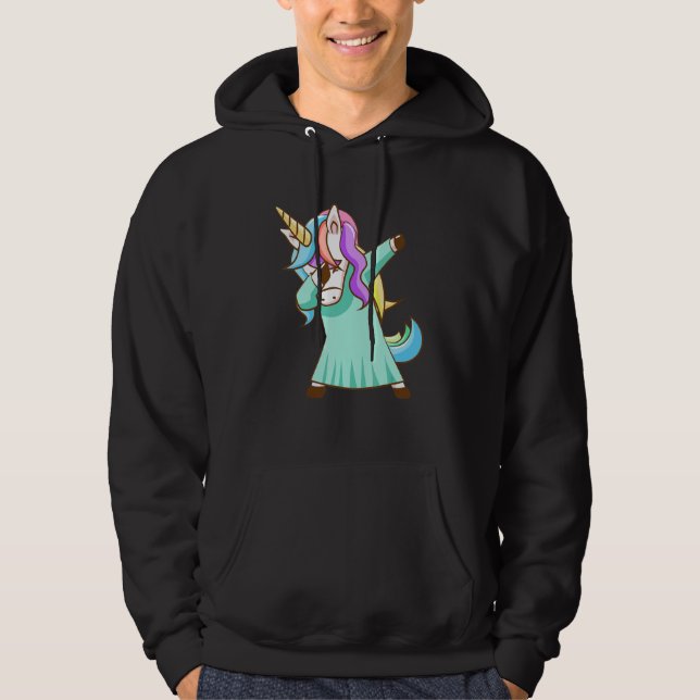 Moletom Dabbing Unicorn Magical Dab Dancing_8 (Frente)