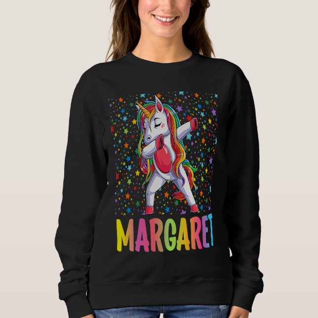 Moletom Dabbing Unicorn Margaret (Frente)