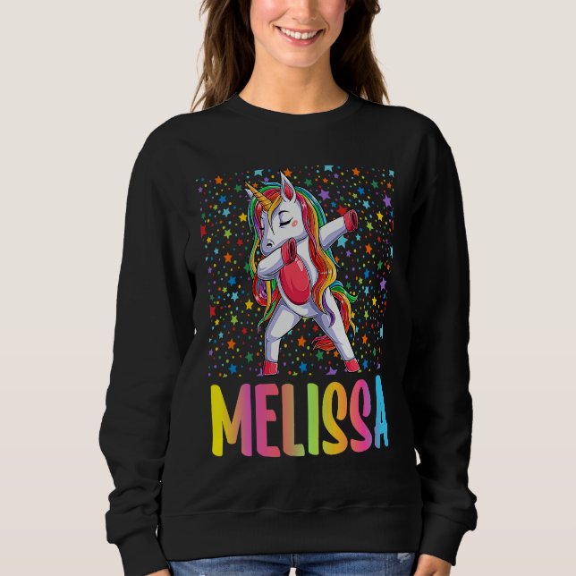 Moletom Dabbing Unicorn Melissa (Frente)