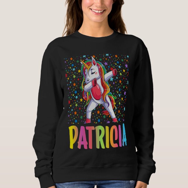 Moletom Dabbing Unicorn Patricia (Frente)