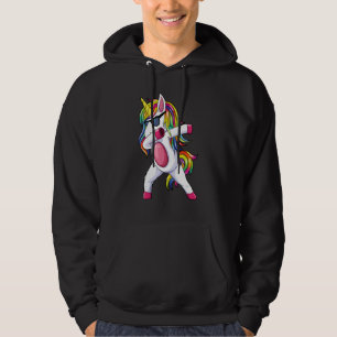 Moletom Dabbing Unicorn Rainbow Dab Unicorn Sunglass Par