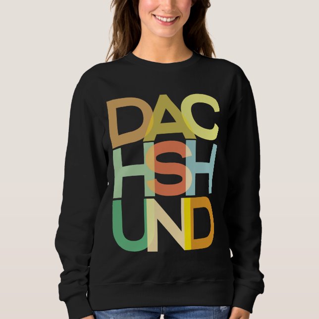 Moletom Dachshund (Frente)