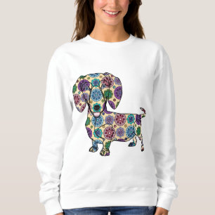 Moletom Dachshund - camisola colorida