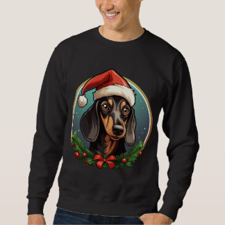 Moletom Dachshund Christmas