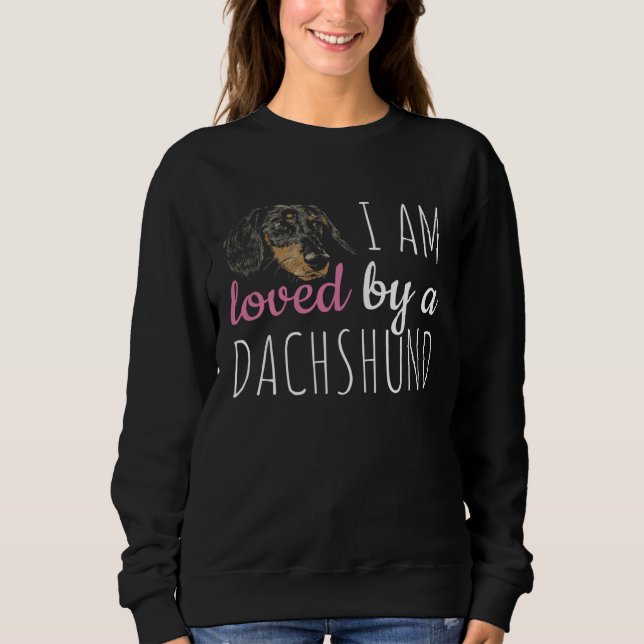 Moletom Dachshund Dachshund Dog Love Retro (Frente)