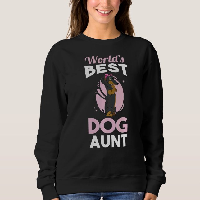 Moletom Dachshund Dog Aunt (Frente)