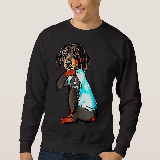 Moletom Dachshund Dogmmãe S Day (Frente)