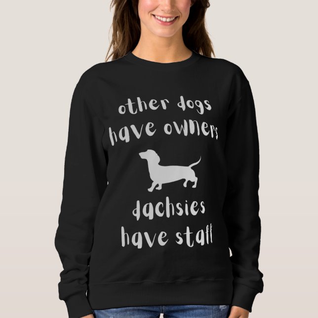 Moletom Dachshund Doxie Wiener Cute (Frente)
