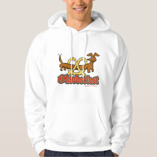 Moletom Dachshund e pretzel de Oktoberfest