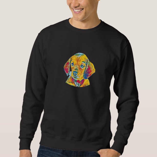 Moletom Dachshund Face (Frente)