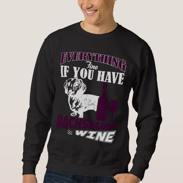 Moletom Dachshund Fine (Frente)