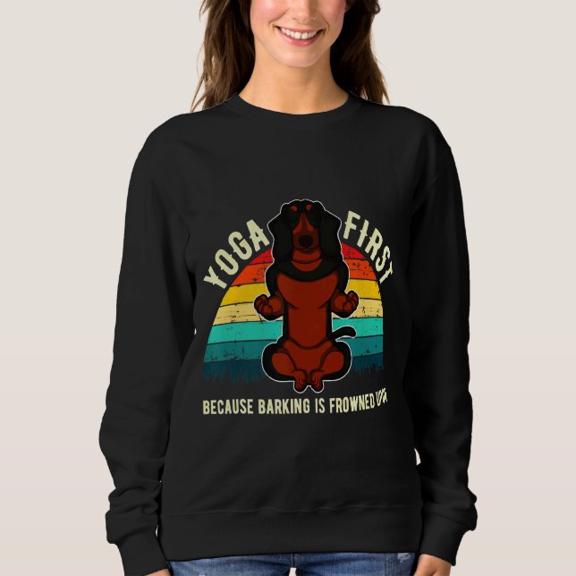 Moletom Dachshund First (Frente)