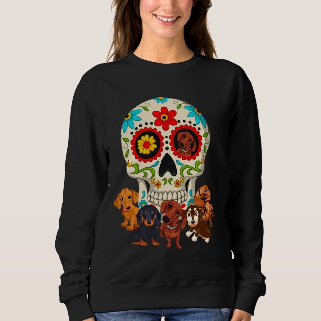 Moletom Dachshund Halloween Dachshund Lovers (Frente)