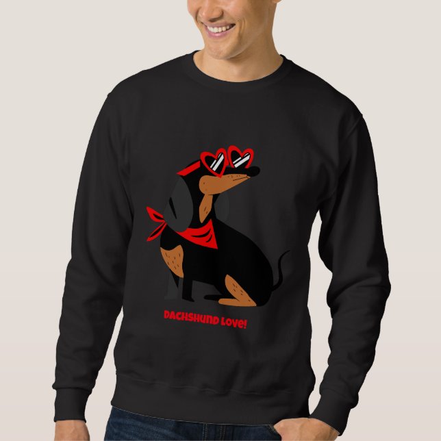 Moletom Dachshund Love! (Frente)