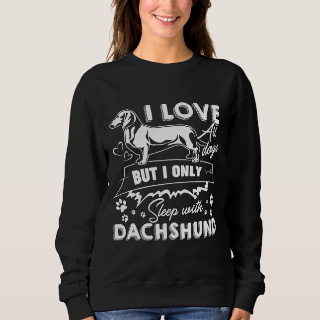 Moletom Dachshund Lover (Frente)