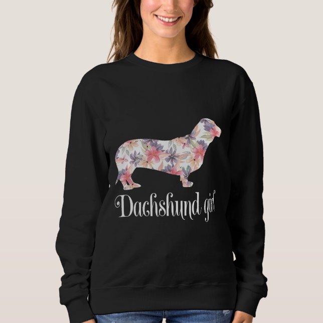 Moletom Dachshund Lovers Dachshund Girl New Dachshund Love (Frente)