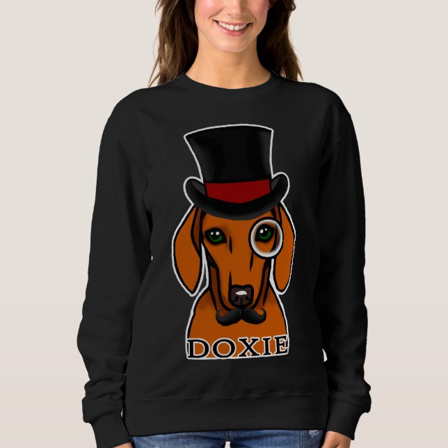 Moletom Dachshund Lovers Gentleman Doxie (Frente)