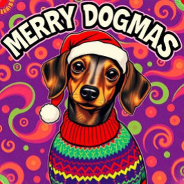 Moletom Dachshund Merry Dogmas