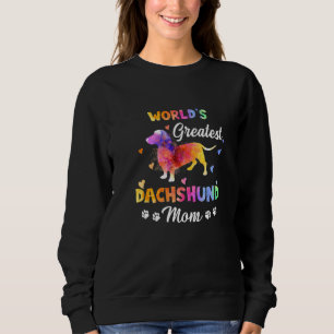 Moletom Dachshund, o maior Dachshund Colorful Pres