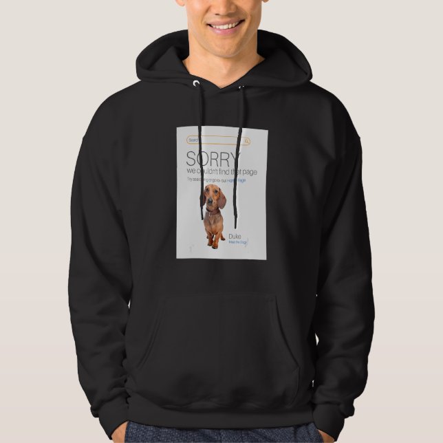 Moletom Dachshund Online Compra Ecommerce Venler 404 Dog P (Frente)