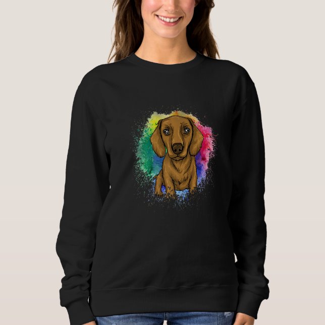 Moletom Dachshund Owner Sausage Dog Doxie Wiener Women Dac (Frente)