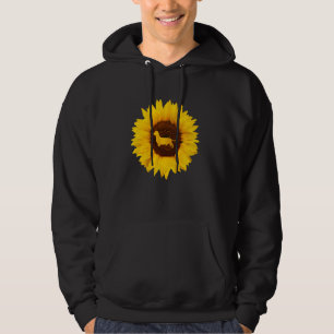 Moletom Dachshund Para Homens Salsicha Cão Sunflower Lov