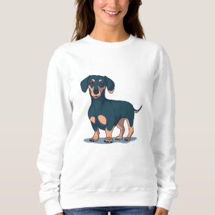 Moletom Dachshund Preto