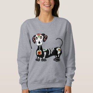 Moletom Dachshund Sugar Skull