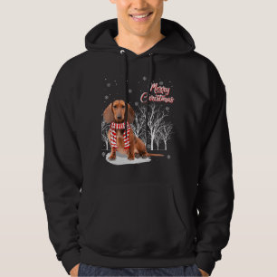 Moletom Dachshund Tree Felry Natal Dachshund Xmas Para