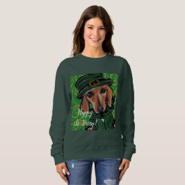 MOLETOM DACHSHUND VERMELHO