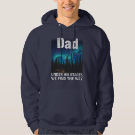 Moletom Dad Northern Lights Camping Customizable