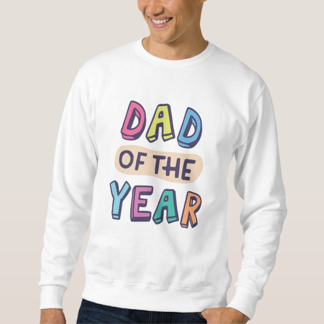 Moletom Dad of the Year (Frente)