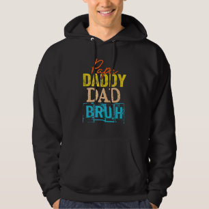 Moletom Dada Ao Pai Pai Bruh Feliz Dia Pai Família 1