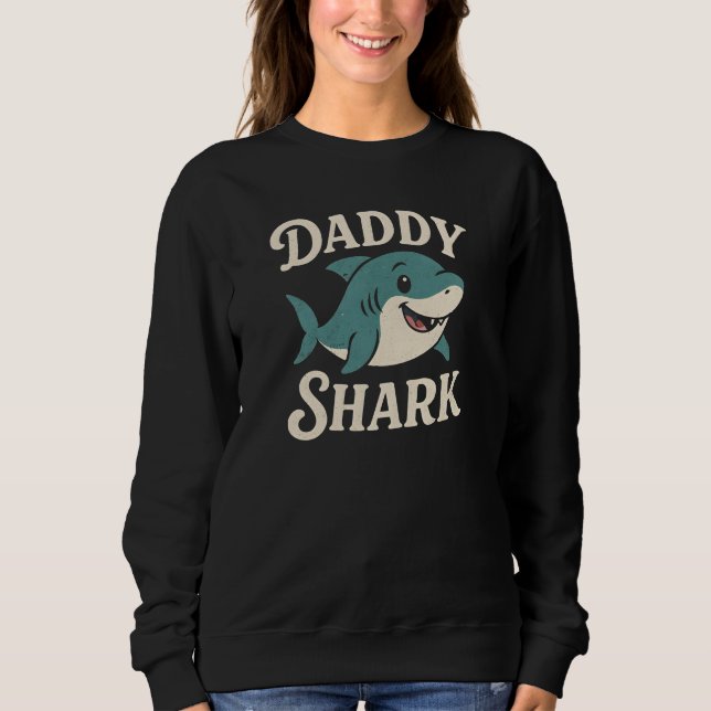 MOLETOM DADDY  SHARK (Frente)