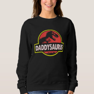 Moletom Daddysaurus Pai Marido Correspondendo Dinossauro