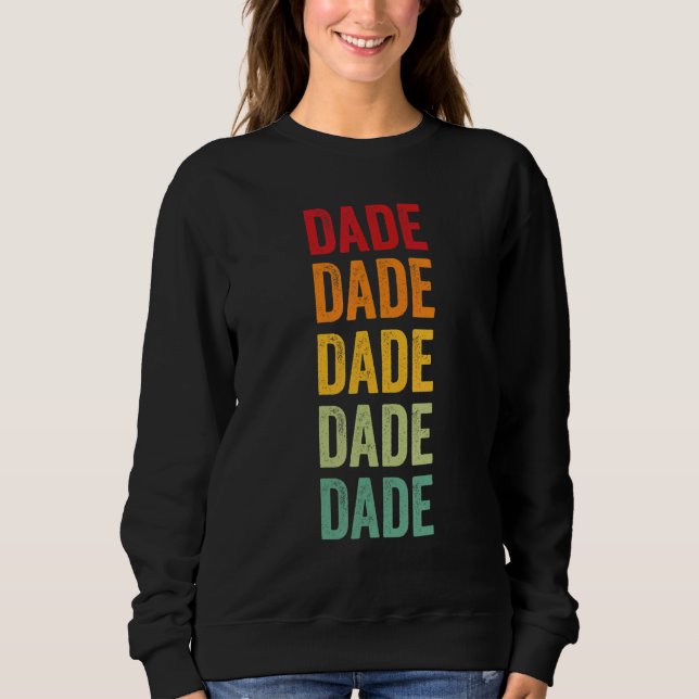 Moletom Dade County Missouri Rainbow Text Design (Frente)