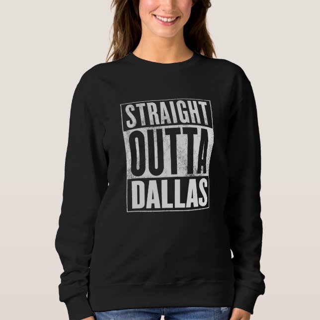 Moletom Dallas Hetero Outta Dallas (Frente)