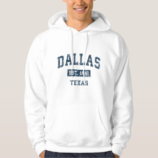 Moletom Dallas Texas TX Design de Esportes Vintage Estampa