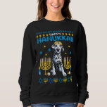 Moletom Dalmaciano Chanukah Judaish Ugly Hanukkah Sweater<br><div class="desc">Dalmaciano Chanukah Judeu Ugly Hanukkah Sweater Pajama.</div>