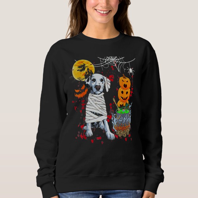 Moletom Dalmatian Dog Halloween Costume Dog (Frente)