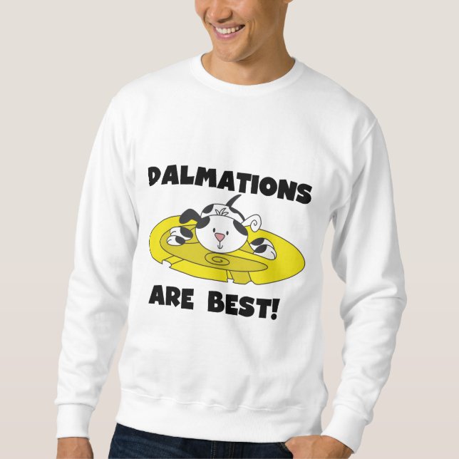 Moletom Dalmations é os melhores t-shirt e presentes (Frente)