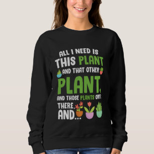 Moletom Dama dos jardineiros loucos da Funny Gardening Pla