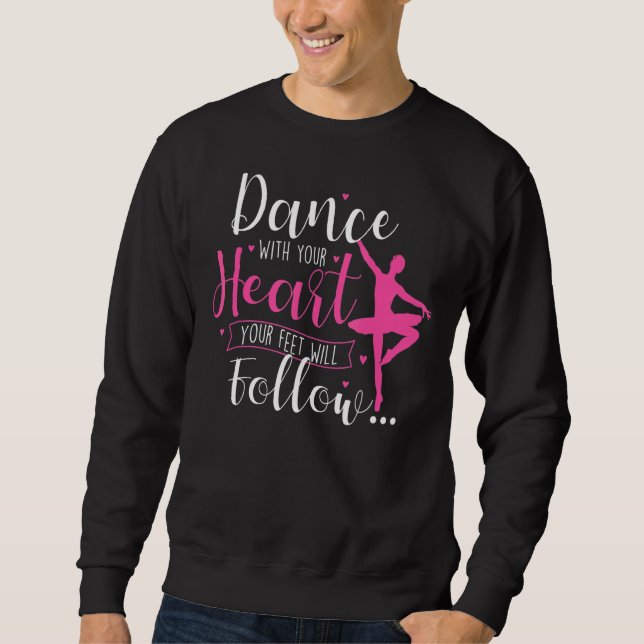 Moletom Dança Com O Chamador De Professores De Dança De Ba (Frente)
