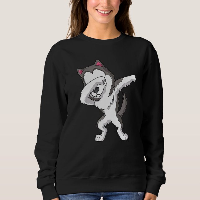 Moletom Dança de Dab do Cachorro Rouco (Frente)