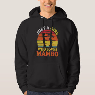 Moletom Dança Mambo Vintage Só Uma Garota Que Ama Mambo